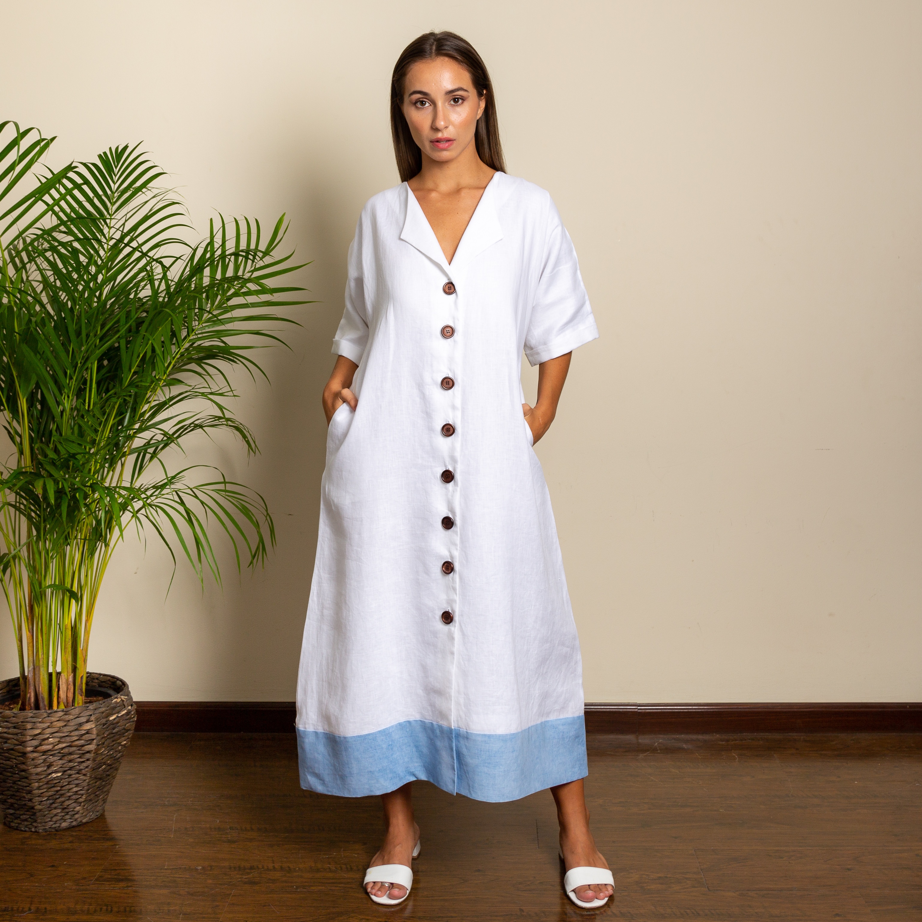 MIDAXI SHIRT DRESS